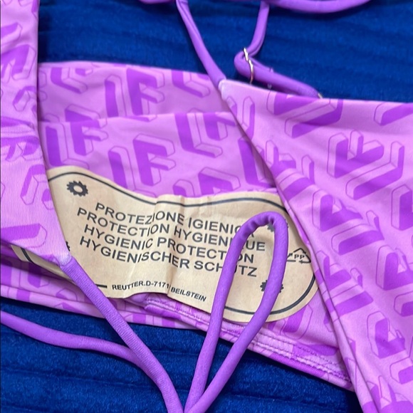 Lovers + Friends Pink Logo Bikini Set - Picture 4 of 4